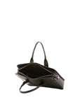 Borsa a mano unisex vera pelle Made in Italy 4454-NERO Alessia Firenze