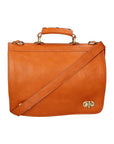 Matilde Borsa da lavoro uomo 100% pelle 9124-CUOIO COGNAC Chiara Ferretti