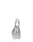 Solara Borsa a spalla da donna Vera pelle 06091 LM-L001 ARGENTO Chiara Ferretti