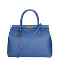 Aleria Borsa a mano da donna Vera pelle 8005-D22 BLUETTE Chiara Ferretti