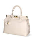 Aleria Borsa a mano da donna Vera pelle 8005-D37 LATTE Chiara Ferretti