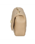 Carolina Borsa a spalla da donna Vera pelle 1073-S40 TAUPE Chiara Ferretti