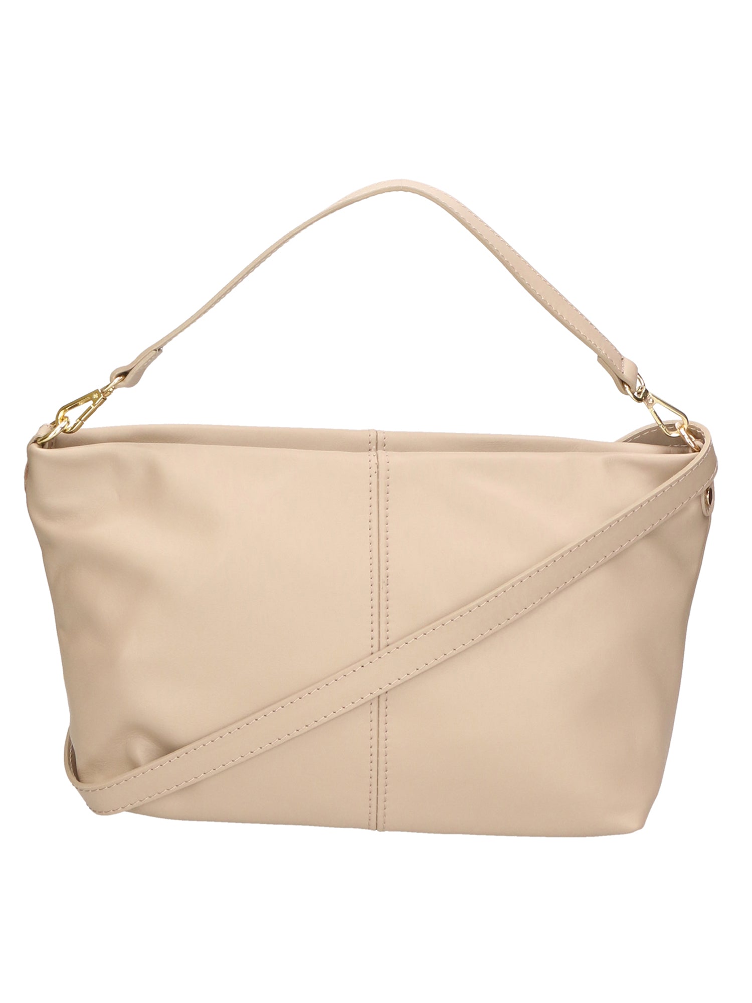 Ginevra Borsa a spalla da donna Vera pelle 05936-S05 TAUPE CHIARO Chiara Ferretti