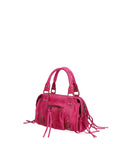 Erisia Borsa a spalla da donna Vera pelle 06091-016 FUXIA Chiara Ferretti