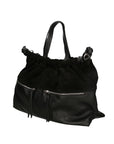 Firenze Borsa a mano da donna Vera pelle 01838-D28 NERO BLACK Chiara Ferretti