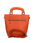 Luciana Borsa a mano da donna Vera pelle 02209-D35 PAPAYA PAPAYA Chiara Ferretti