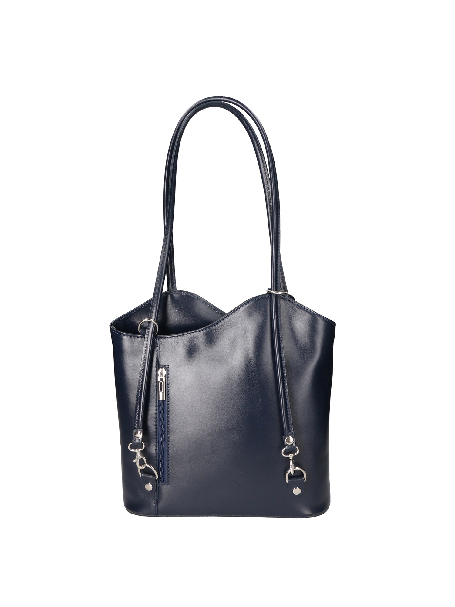 Fabiola Borsa a spalla da donna 100% pelle 9039-BLU Chiara Ferretti