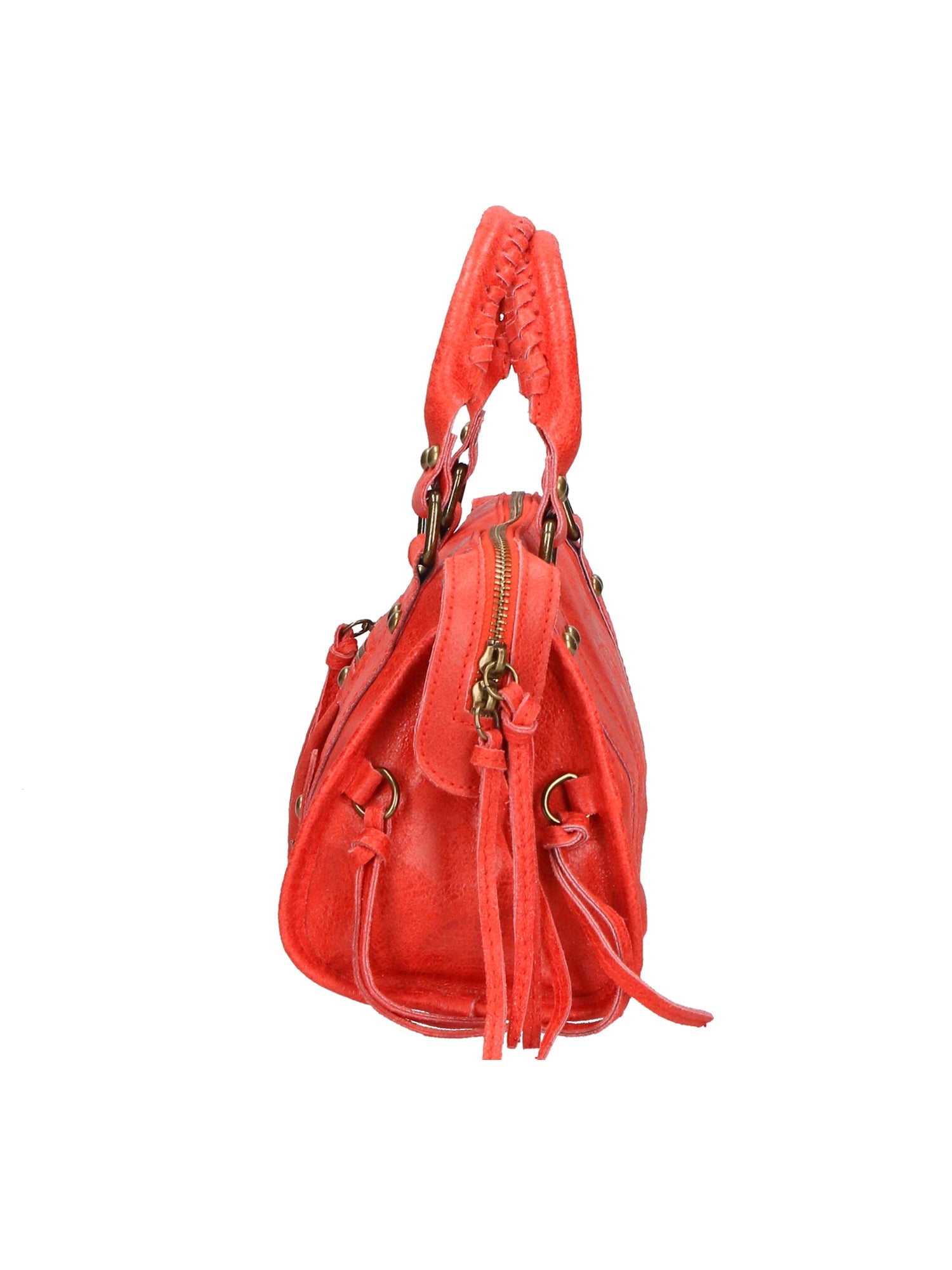 Erisia Borsa a spalla da donna Vera pelle 06091-ROSSO Chiara Ferretti