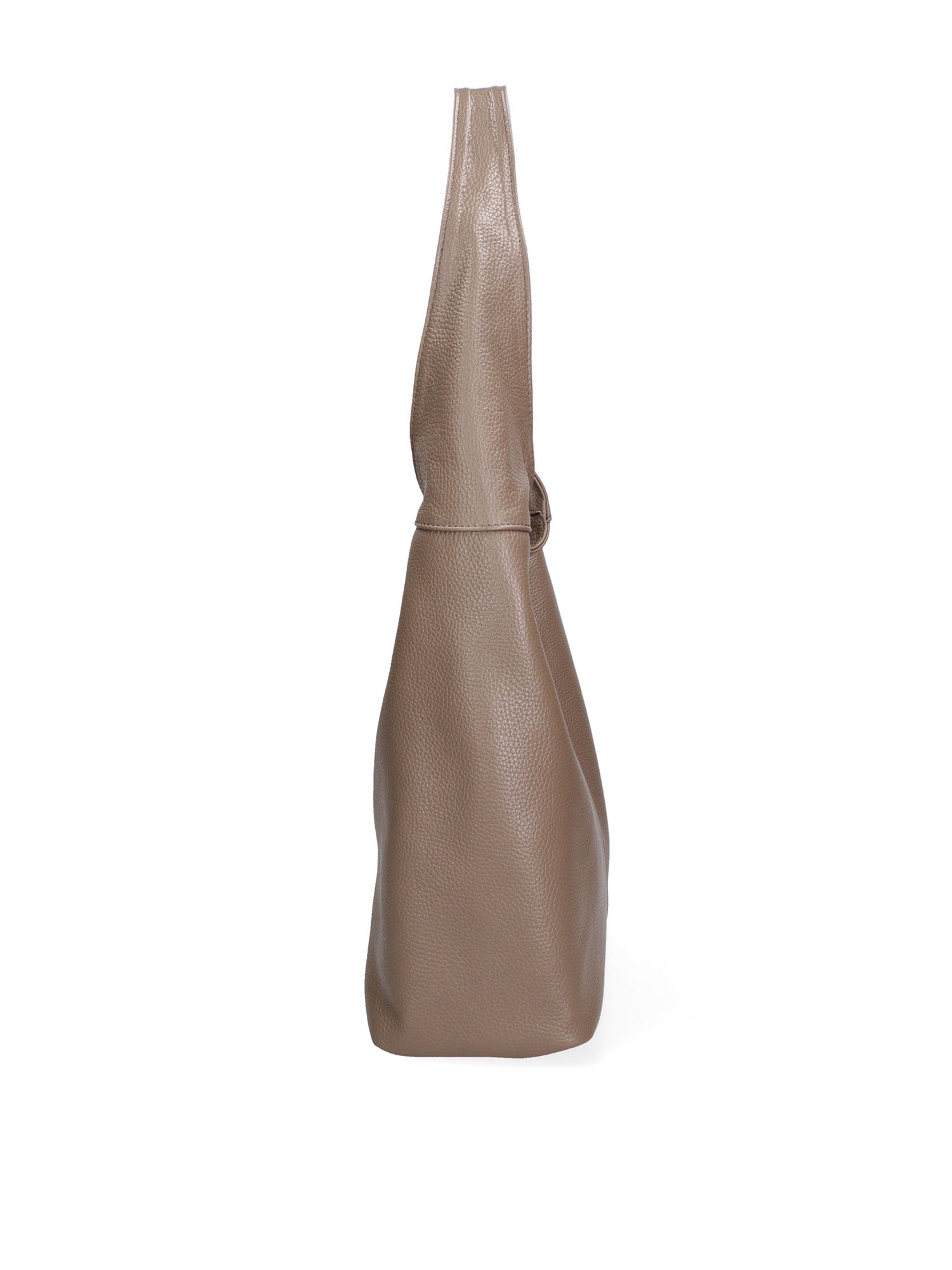 Aria Borsa a mano da donna 100% pelle 07029-D40 TAUPE Chiara Ferretti