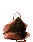 Borsa da viaggio unisex vera pelle 100% cotone 4038-MIELE Alessia Firenze