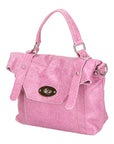 Borsa a mano Leila da donna In Vera pelle Made in Italy 25x17x6 cm