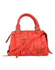 Erisia Borsa a spalla da donna Vera pelle 06091-ROSSO Chiara Ferretti