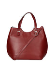 Egle Borsa a mano da donna Vera pelle 80046-ROSSO Chiara Ferretti