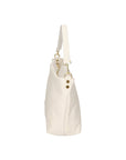 Ginevra Borsa a spalla da donna Vera pelle 05936-S01 BIANCO Chiara Ferretti