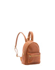 Zaino unisex in vera pelle 100% cotone 4460-MIELE Alessia Firenze