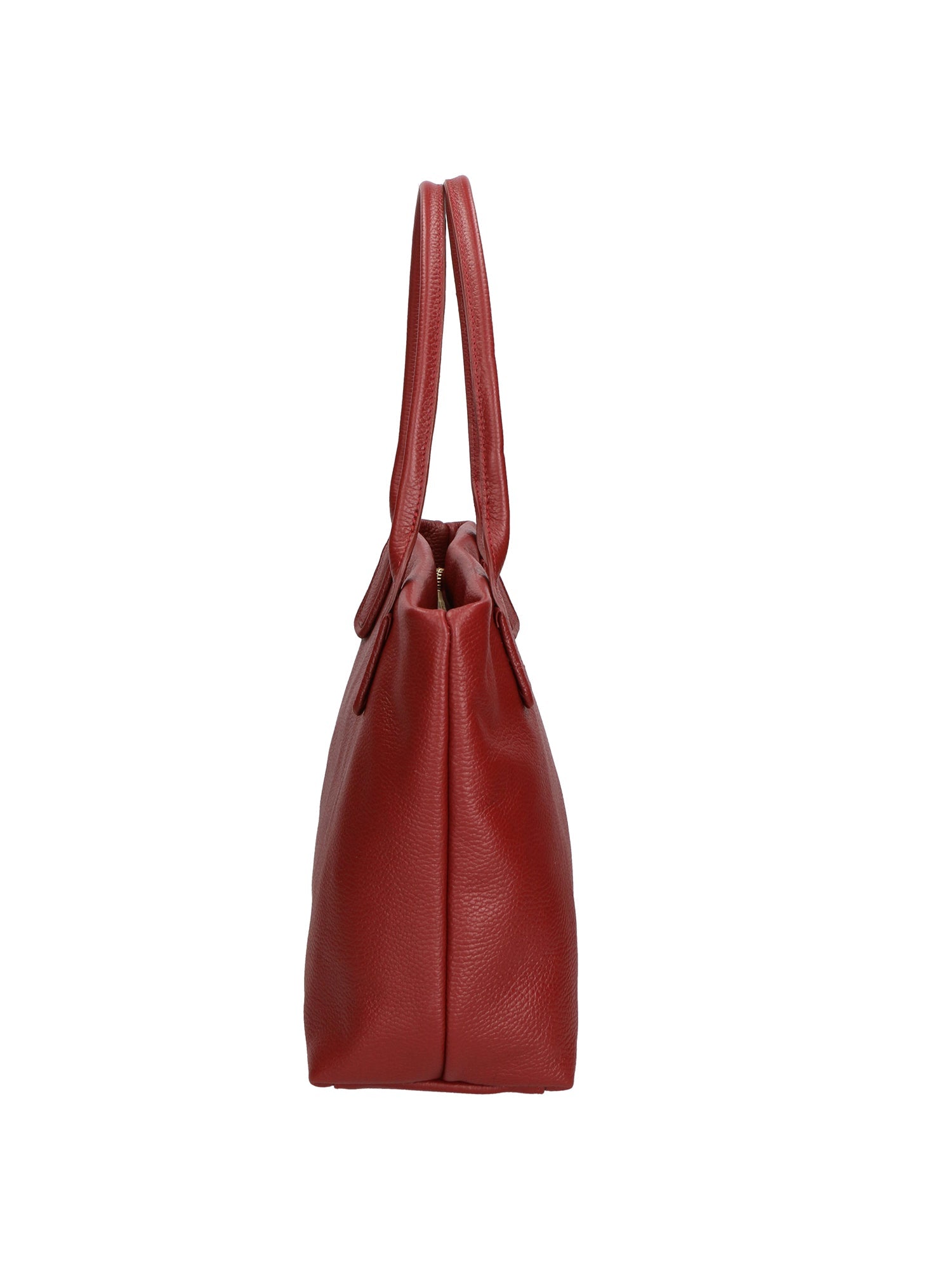 Lorena Borsa a spalla da donna Vera pelle 06506-D10 ROSSO SCURO Chiara Ferretti