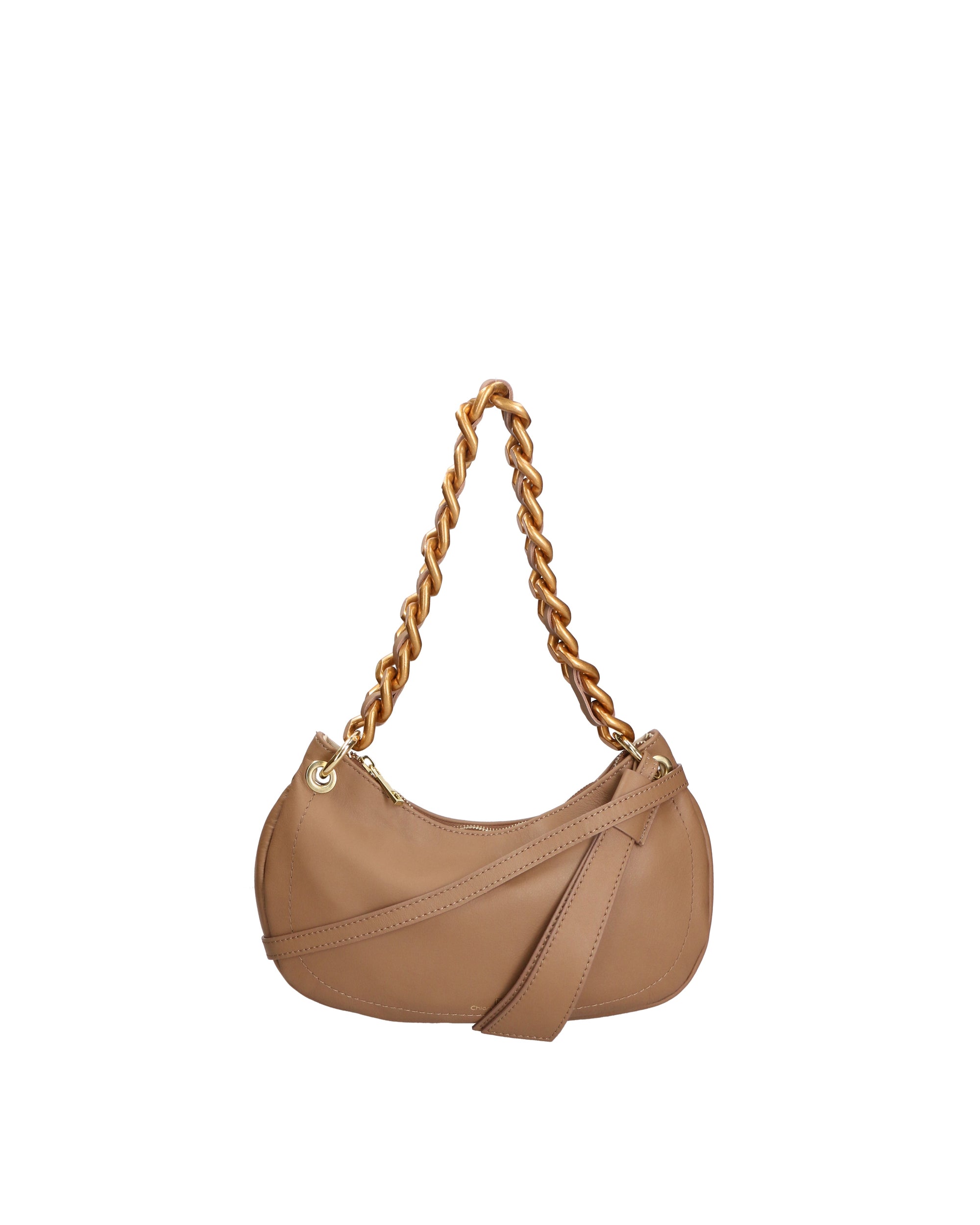 Women's Shoulder Bag In Genuine Leather
