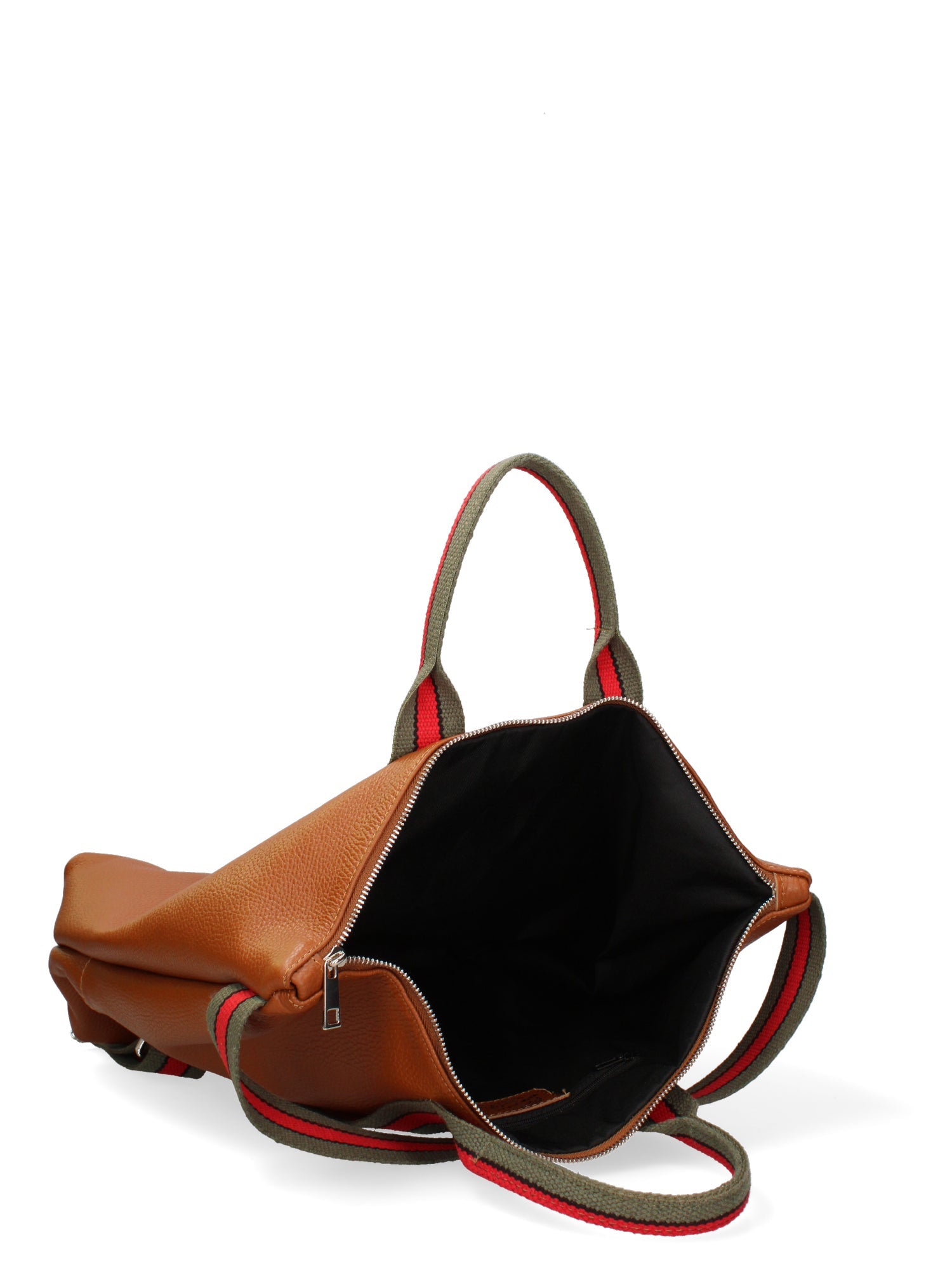 Varese Borsa a mano da donna Vera pelle 689746-D17 CUOIO SCURO - VERDE Chiara Ferretti