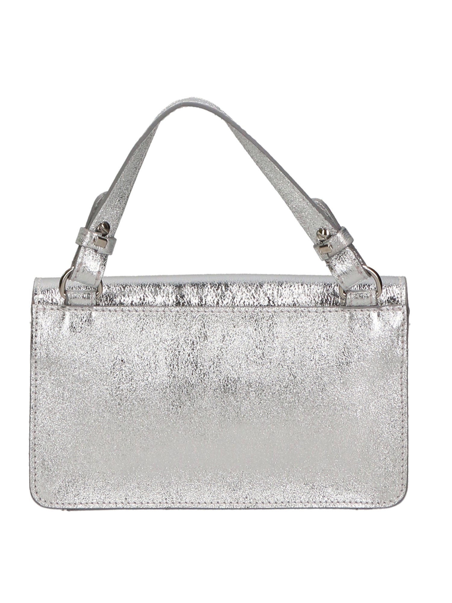 Hellen Borsa a mano da donna Vera pelle 06010-L001 ARGENTO Chiara Ferretti