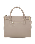 Dorotea Borsa a mano da donna 100% pelle 80040-D11 TAUPE SCURO DARK TAUPE Chiara Ferretti