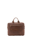 Borsa a mano unisex in vera pelle Made in Italy 4317-TESTA DI MORO Alessia Firenze