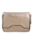 Nohemi Portafoglio donna vera pelle Zip 524072-BRONZO Chiara Ferretti