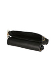 Alda Damen-Clutch aus echtem Leder, hergestellt in Italien, 10 x 18 x 5 cm