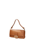 Wally Borsa a spalla da donna Vera pelle 06869-D17 CUOIO Chiara Ferretti