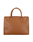 Lodovica Damenhandtasche aus echtem Leder, hergestellt in Italien, 22 x 32 x 13 cm