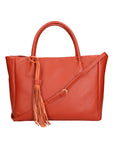 Rosalie Borsa a spalla da donna 100% pelle 06503-D61 MATTONE(HP) Chiara Ferretti