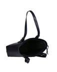 Farah Borsa a mano da donna 100% pelle 9055-BLU Chiara Ferretti