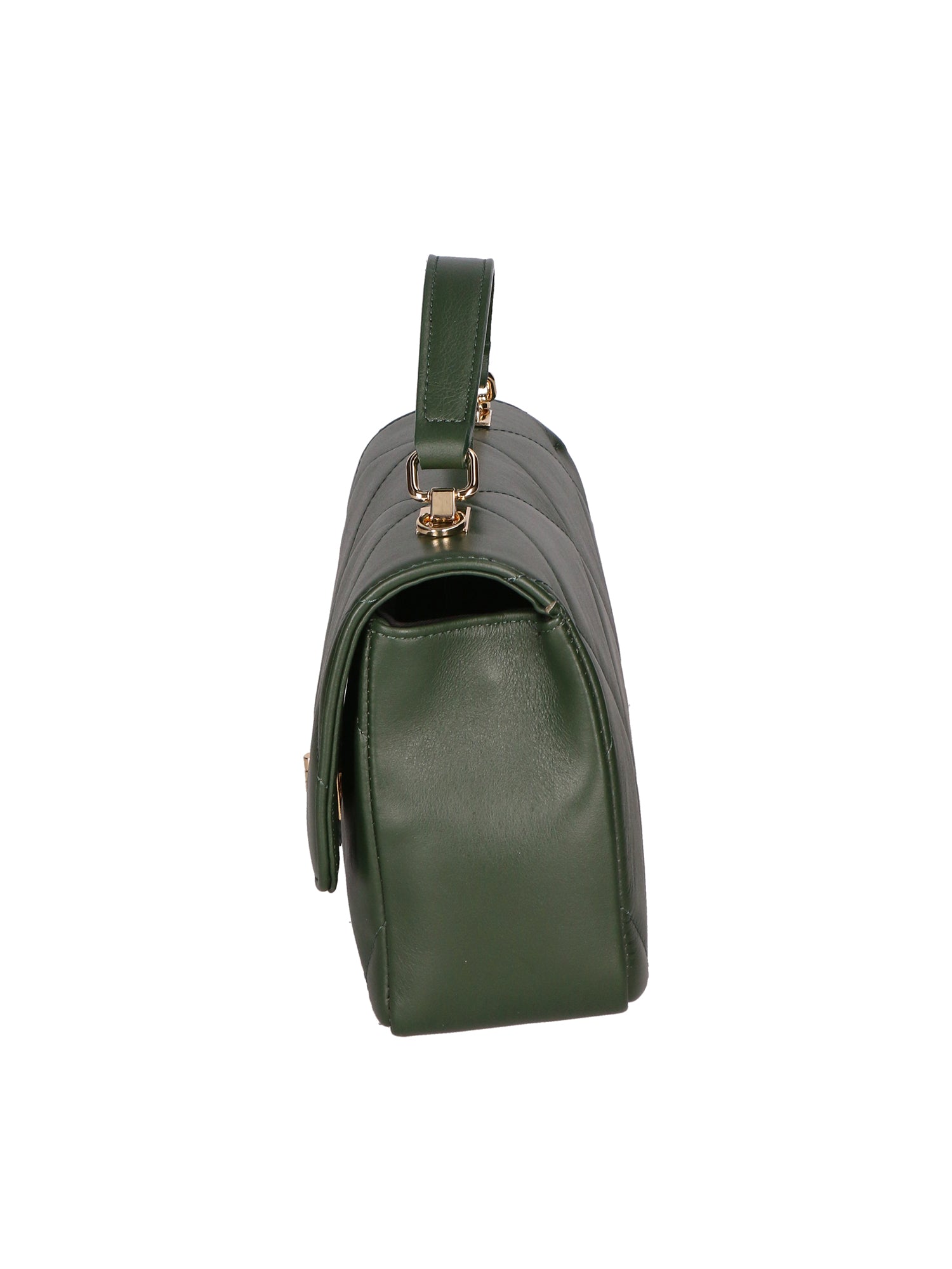 Vita Borsa a spalla da donna Vera pelle 06879-S14 VERDE SCURO Chiara Ferretti