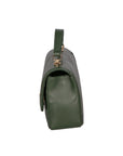 Vita Borsa a spalla da donna Vera pelle 06879-S14 VERDE SCURO Chiara Ferretti