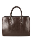 Fabrizia Borsa a mano da donna Vera pelle 9047-TMORO DARK BROWN Chiara Ferretti