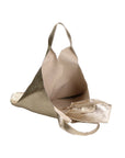 Argenta Borsa a spalla da donna Pelle laminata 05358-L003 ORO Chiara Ferretti