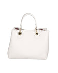 Helga Borsa a mano da donna 100% pelle 06106-BIANCO WHITE Chiara Ferretti
