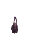 Erisia Borsa a spalla da donna Vera pelle 06091-038 VIOLA SCURO Chiara Ferretti