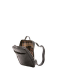 Zaino unisex in vera pelle Made in Italy 100% cotone 4057-NERO Alessia Firenze