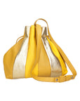 Nunzia Borsa a spalla da donna Vera pelle 576042-SENAPE Chiara Ferretti