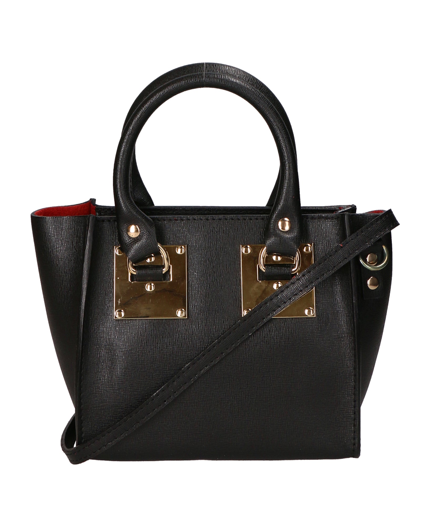 Vera pelle 1143-NERO Borsa a mano da donna Elysia Pro Chiara Ferretti