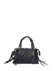 Erisia Borsa a spalla da donna Vera pelle 06091-013 BLU NAVY Chiara Ferretti