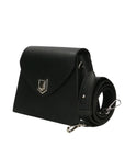 Eolara Borsa a spalla da donna Vera pelle 193842-NERO BLACK Chiara Ferretti