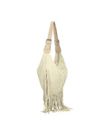 Zefira Borsa a spalla da donna Pelle Scamosciata 8630-BEIGE Chiara Ferretti