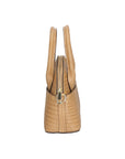 Perla Borsa a mano da donna Vera pelle 02865-LU81 SABBIA Chiara Ferretti