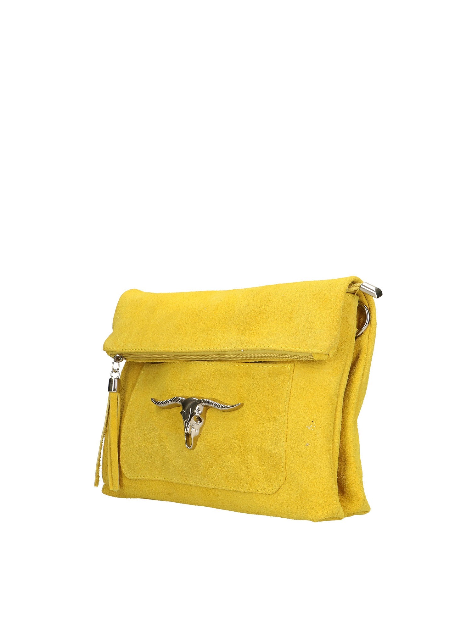 Valencia Borsa a tracolla da donna Vera pelle 8651-GIALLO Chiara Ferretti