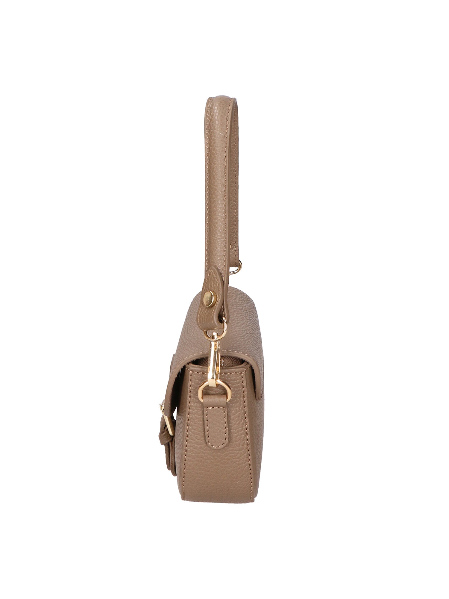 Viktoria Borsa a spalla da donna Vera pelle 06526-D40 TAUPE Chiara Ferretti