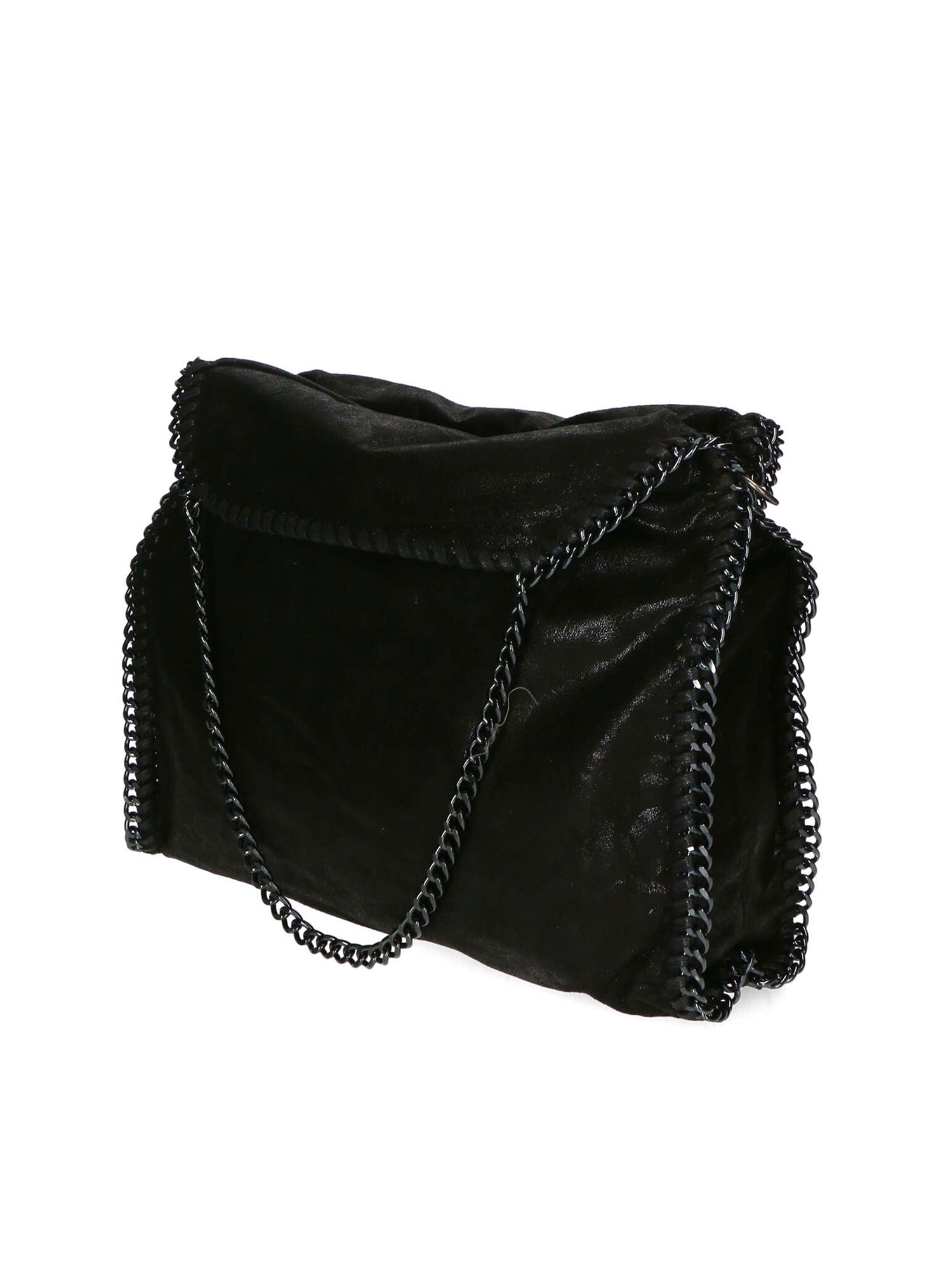 Willelmina Borsa a spalla da donna 100% PU Leather N-9606-NERO Chiara Ferretti