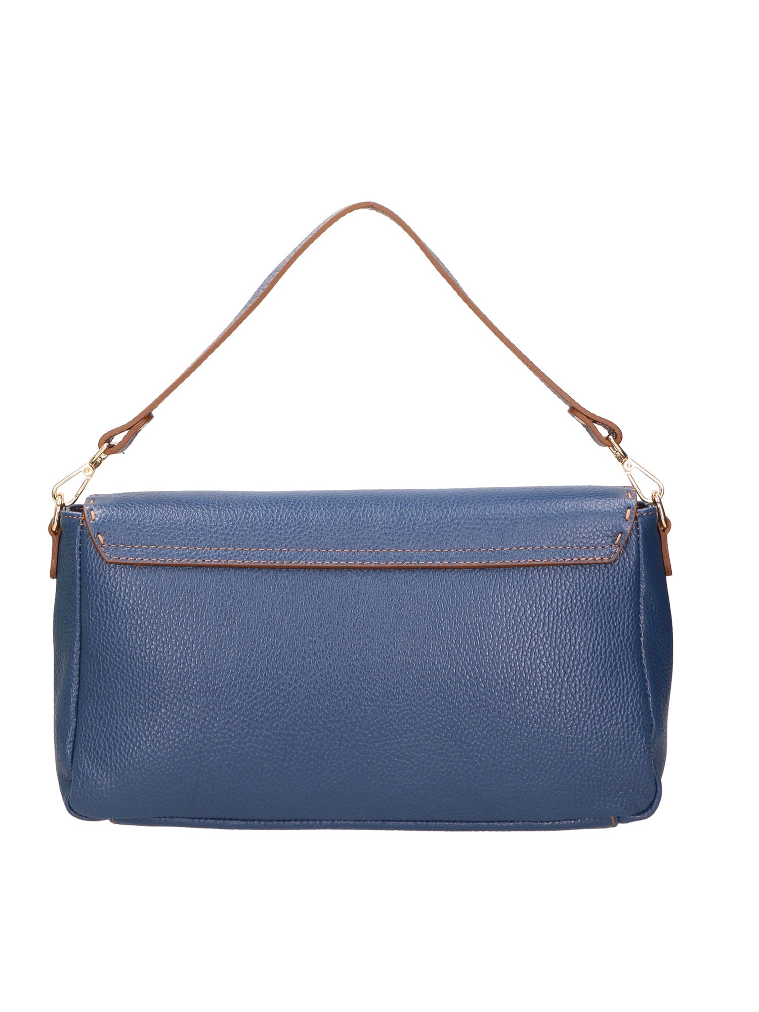 Walda Borsa a spalla da donna Vera pelle 06868-D24 BLU Chiara Ferretti