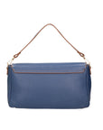 Walda Borsa a spalla da donna Vera pelle 06868-D24 BLU Chiara Ferretti