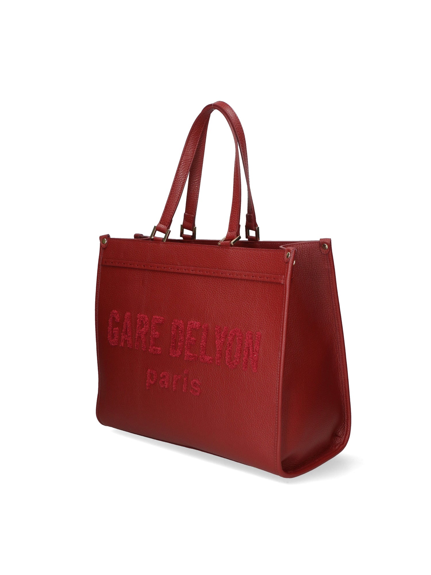 Miriana Borsa a mano da donna Vera pelle 04224-D10 ROSSO SCURO DARK RED Chiara Ferretti